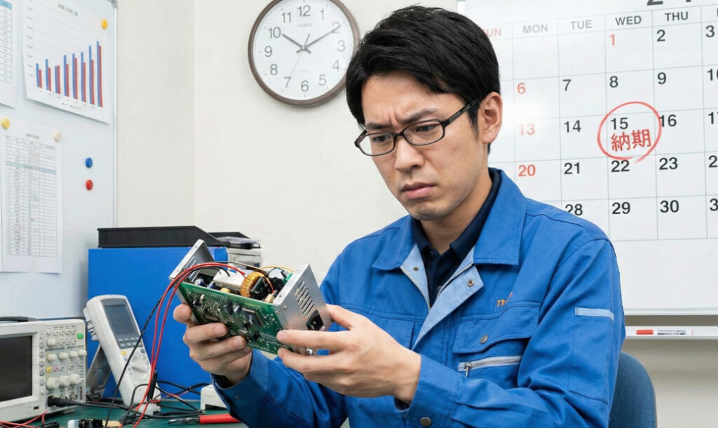 カスタム電源で納期短縮を実現するための5つのポイント